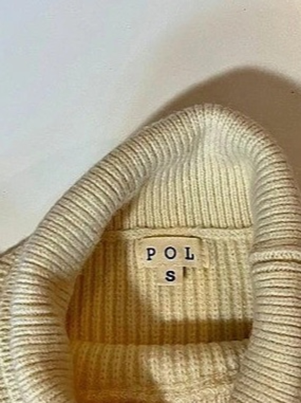 POL | Ribbed Color Block Turtleneck Sweater - Picture 4 of 6
